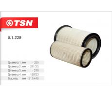 Фильтр воздушный комплект 2 шт  SHAANXI DZ9118190230-Х (TSN 9.1.329)