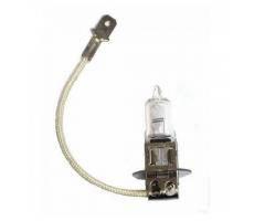 Автолампа галогеновая с проводом Н3 АКГ24-70 (PK22S) АКГ(Н3)-37-24-70