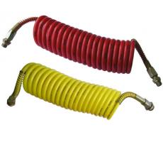 Шланг витой пневмо Евро 5410-3500000 (тягач-п/п) к-т М22х1,5 удлиненный