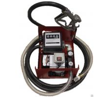 Станция перекачки топлива 220V 60л/мин со счетчиком