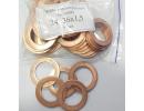 Кольцо медное 24*36*1