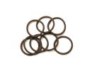 Кольцо уплотнительное (к-т 8 шт.) КАМАЗ форсунки фторкаучук VITOCOM 20002 33-1112342